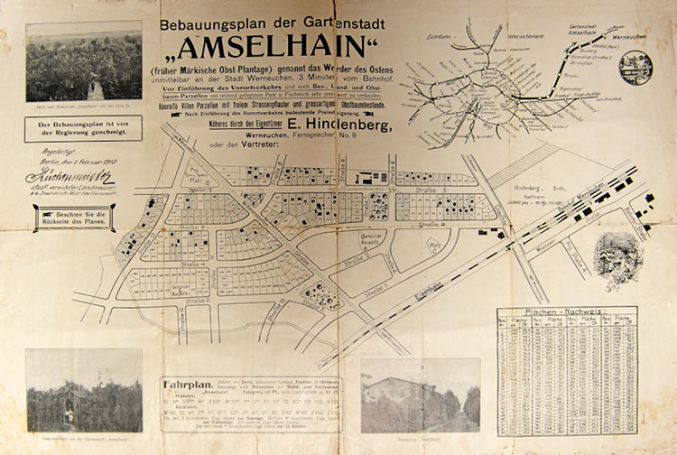 Karte Amselhain alt
