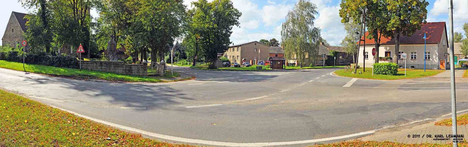 Weesow Kreuzung